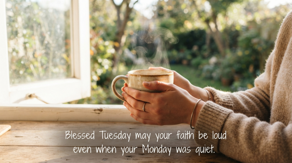 "Blessed Tuesday quote closing image"