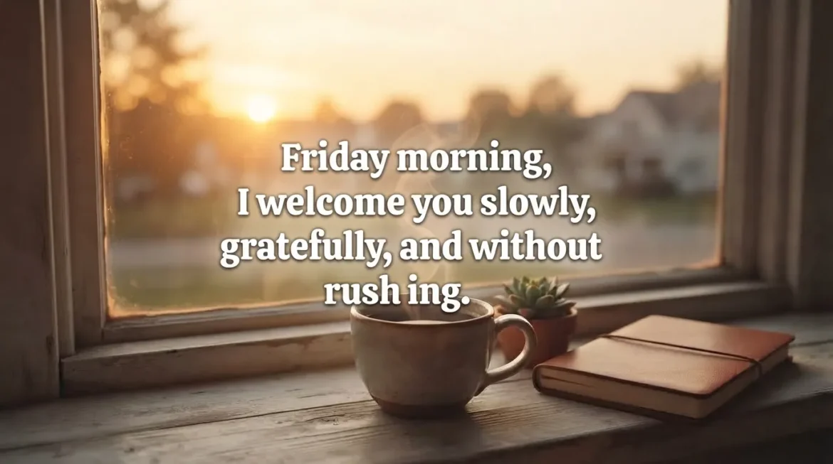 friday blessing prayer