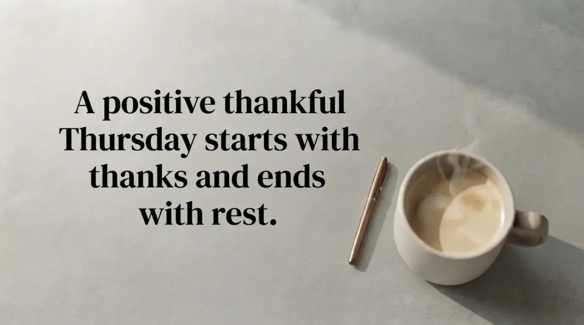 positive thankful thursday