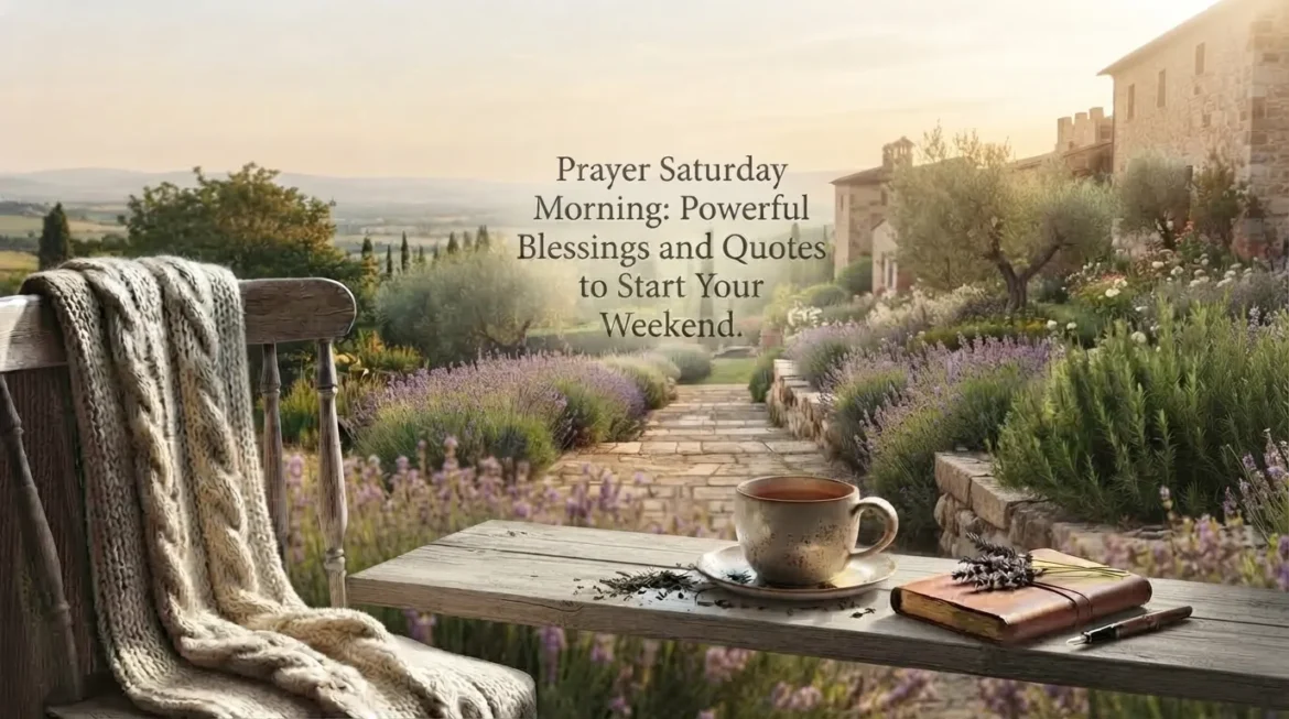 prayer saturday morning