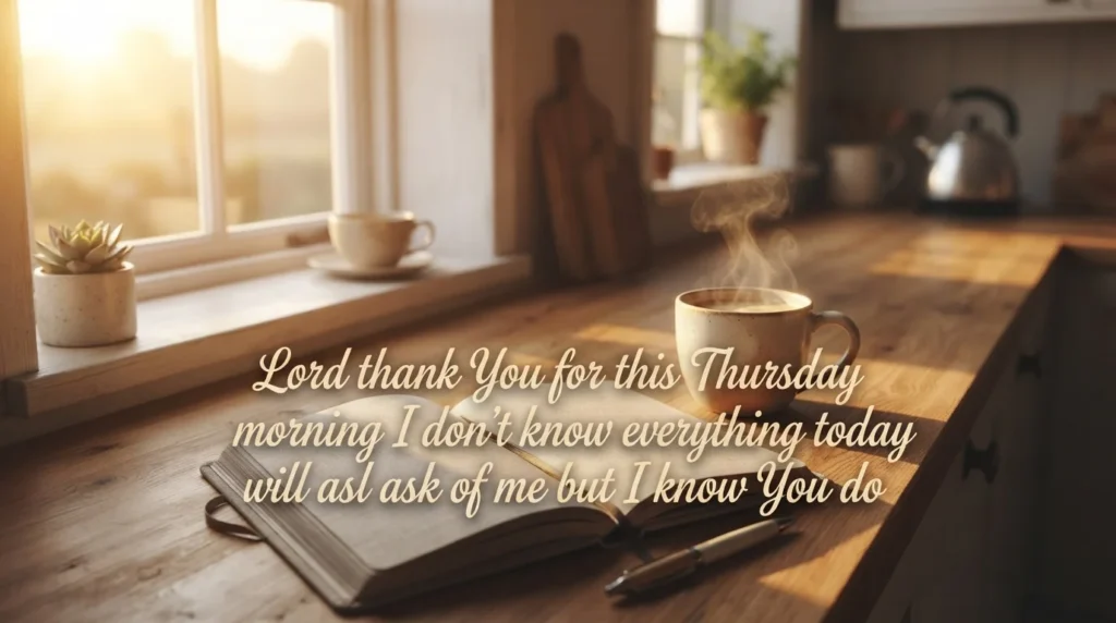 thankful thursday prayers