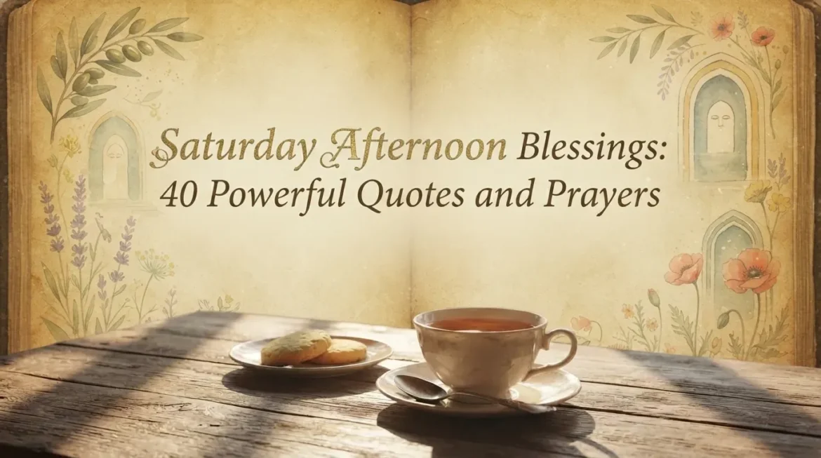 saturday afternoon blessings
